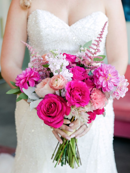 Fun Colorful Modern Wedding At The Fig House