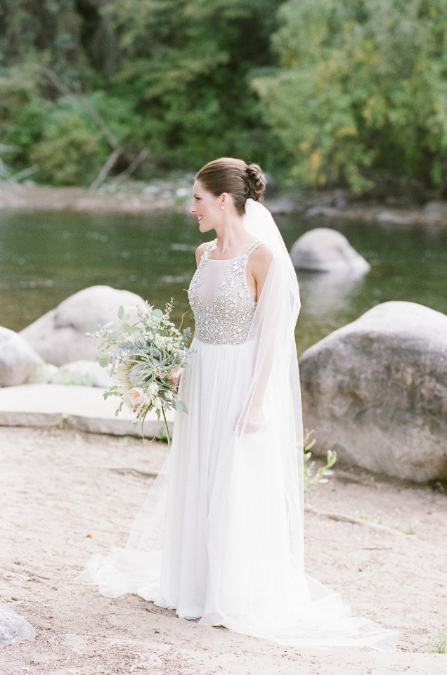 glam wedding dress from Hayley Paige