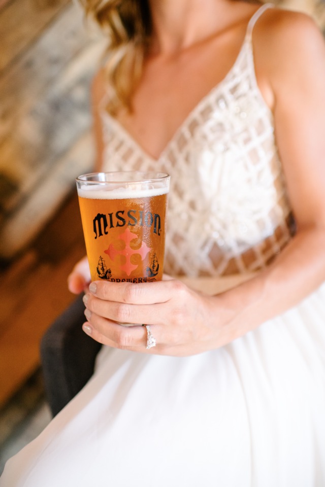Mission Brewery wedding