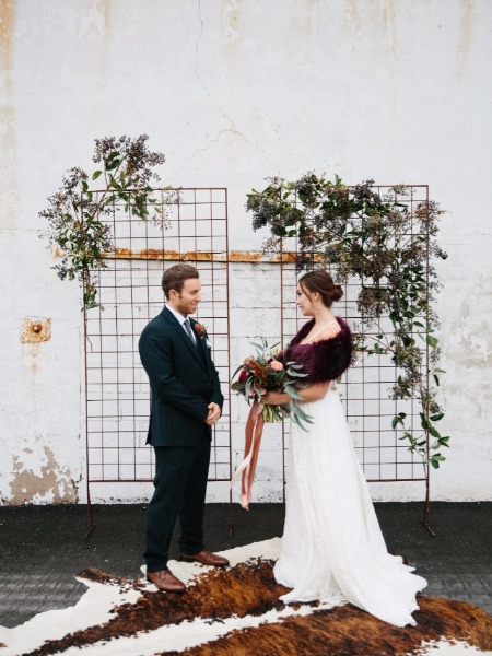Offbeat Boho Mixed with Industrial Chic Wedding Ideas in Boston