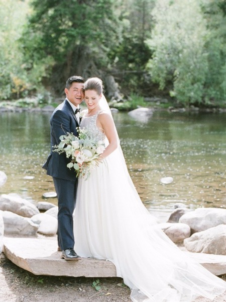 Oh Colorado You Look So Glamorous In This Glittering Garden Wedding!