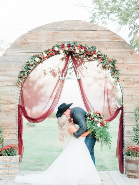 Rustic Summer Country Wedding In Arizona