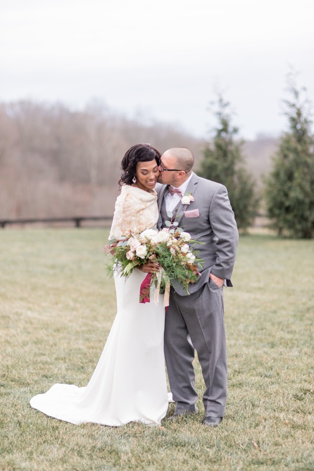 Intimate and romantic elopement