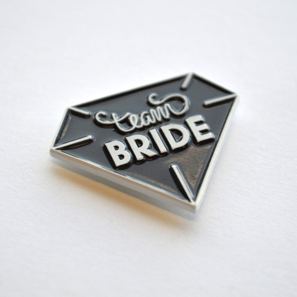 team bride pin