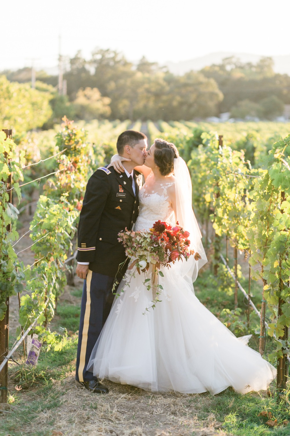 vineyard wedding in September