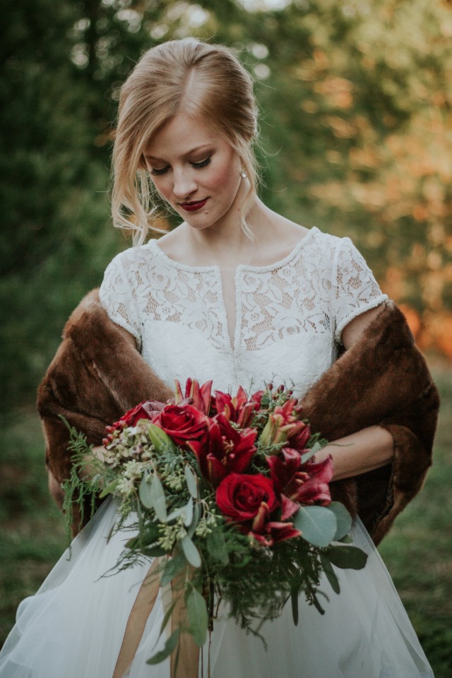 Beautiful bridal portrait