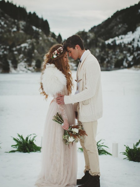 Wintry Boho Wedding Ideas From Spain