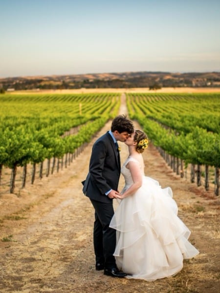 Yellow and Blue Summer Wedding at Still Waters Vineyards