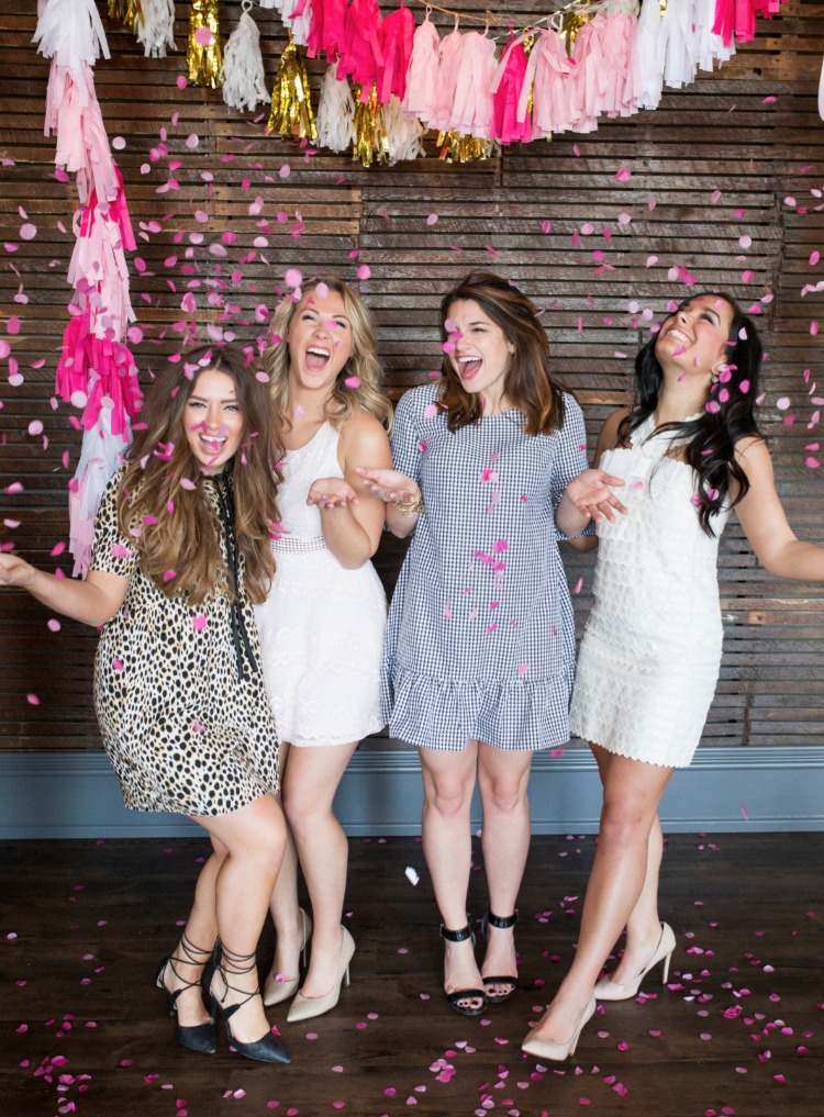 A Gold And Pink Will You Be My Bridesmaid Party You Have to See!