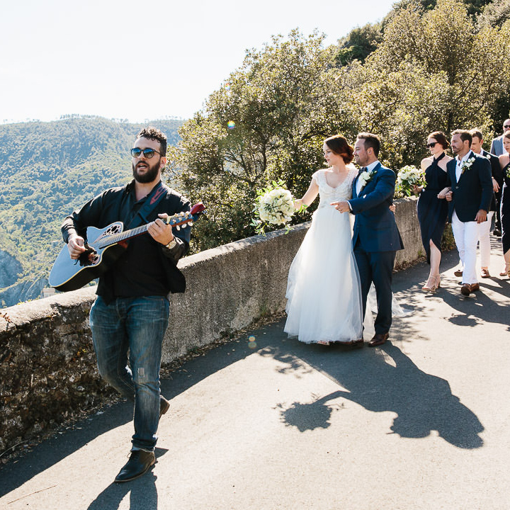 Get married in Italy and have a wedding parade through town