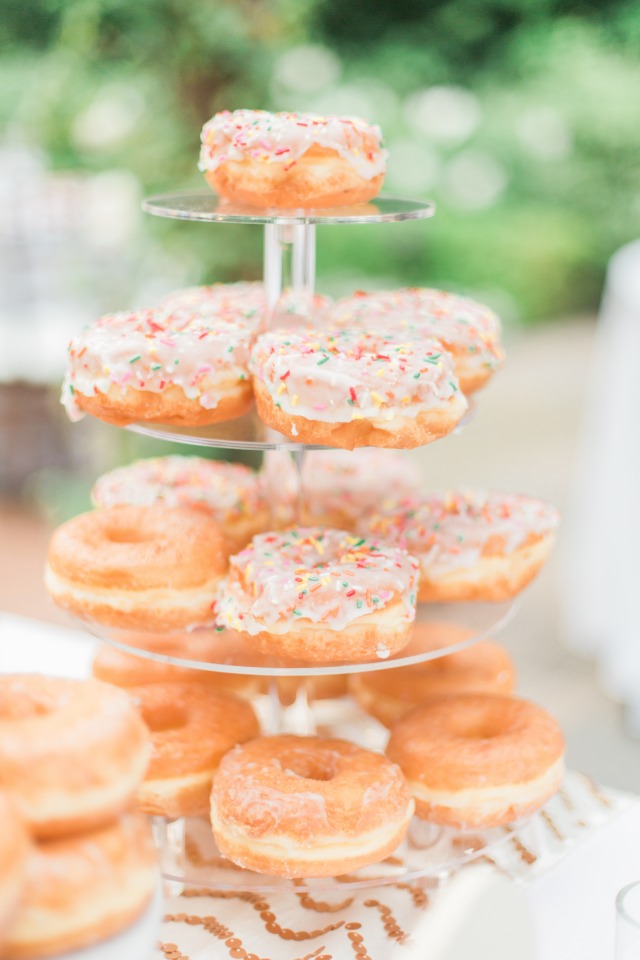 Wedding donuts