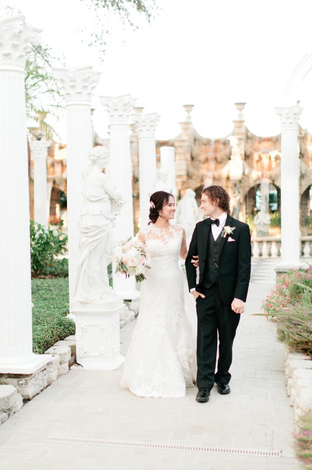 They got married in FLORIDA - wait till you see this venue