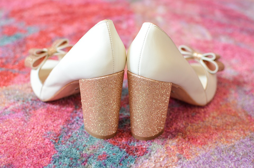 glitter heel Charlotte Mills shoes