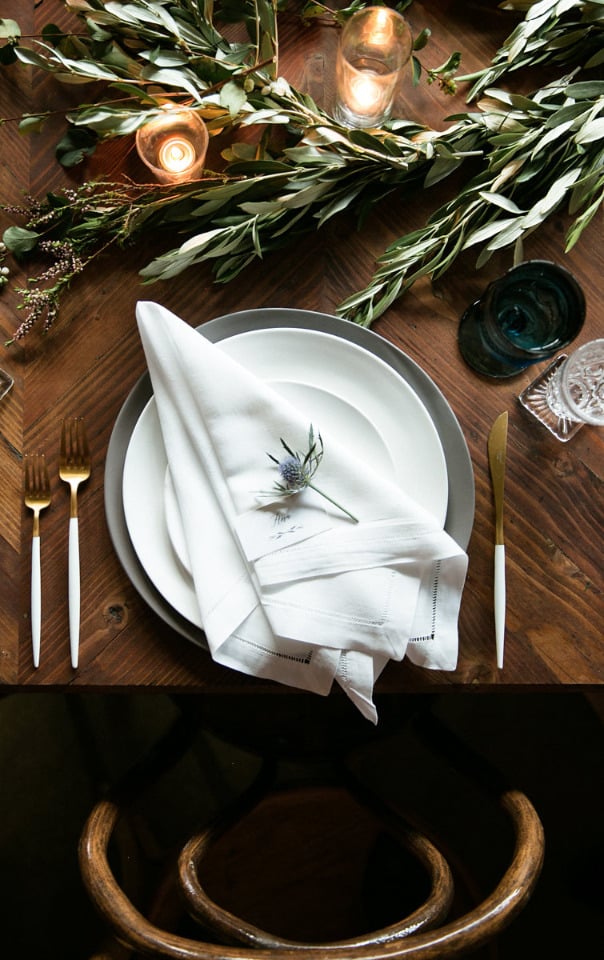 lovely flatware wedding place setting