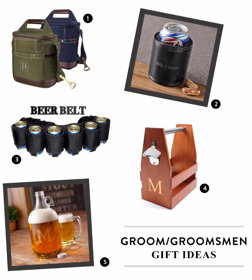 personalized and stylish groomsmen gifts for the craft beer drinker