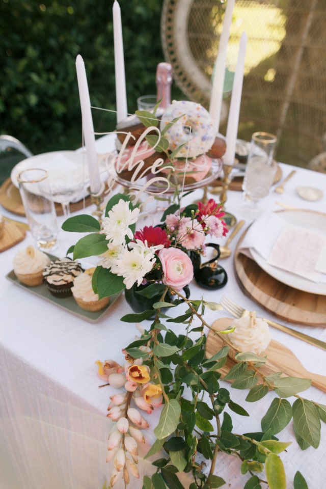 summer wedding table decor