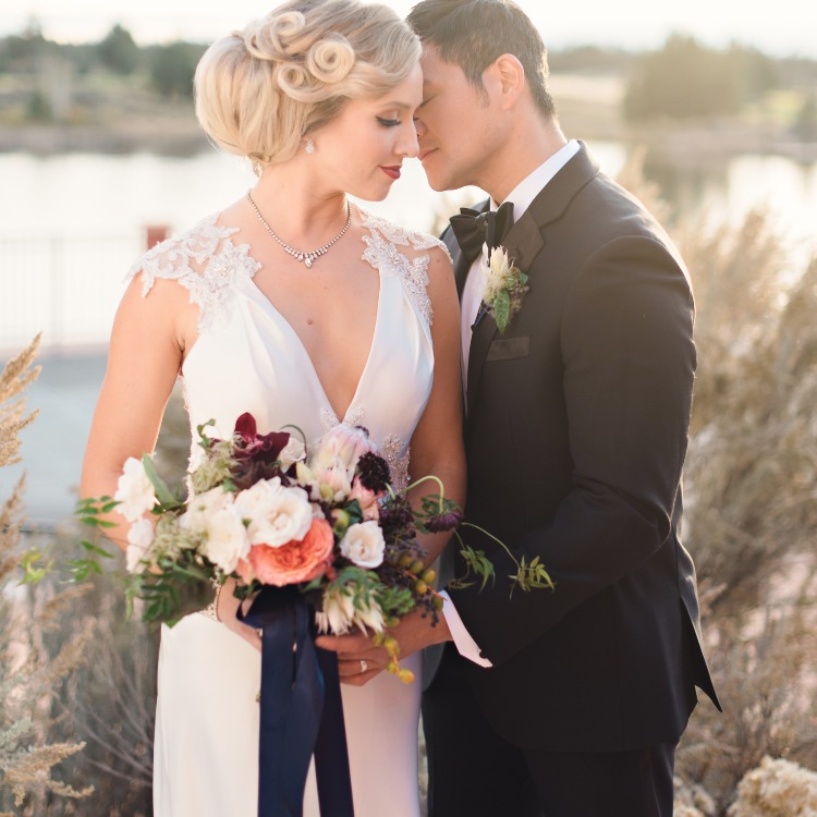 Luxurious Navy And Gold Wedding Inspiration At Ranch At The Canyons