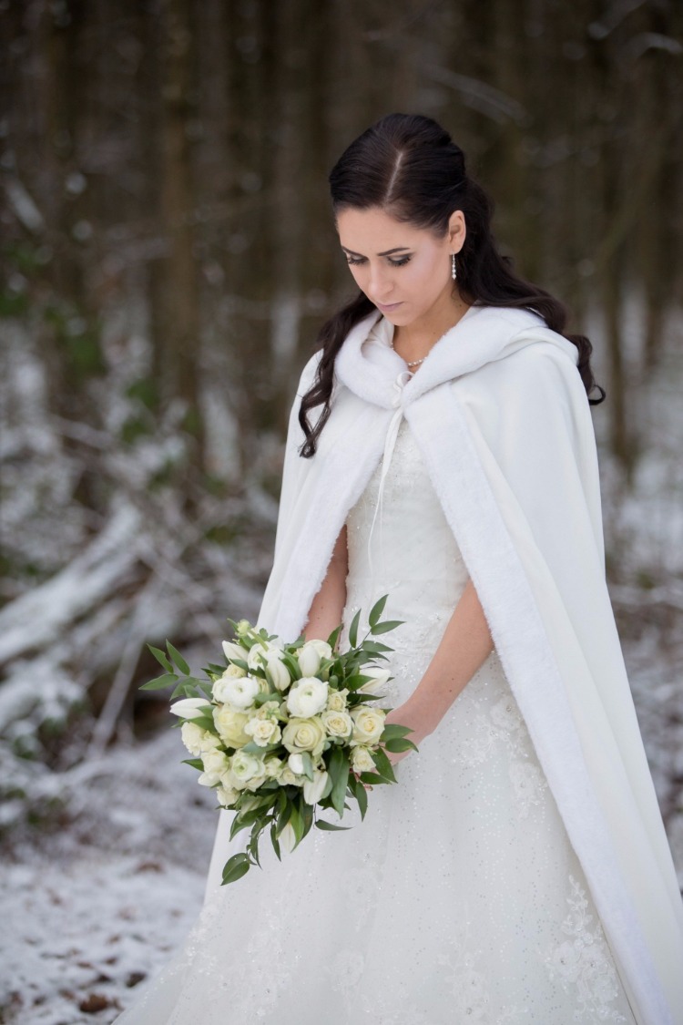 Natural Rustic Winter Wedding Inspiration From Germany