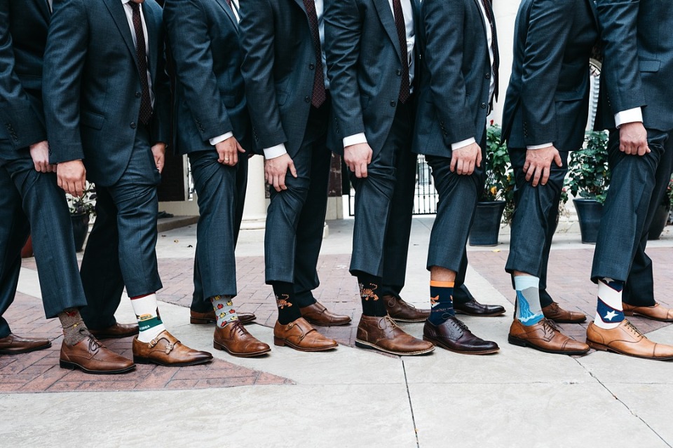 Funny groomsmen socks