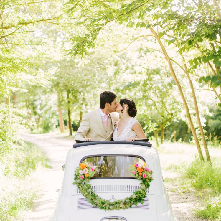 Romantic Garden Villa Wedding in Italy