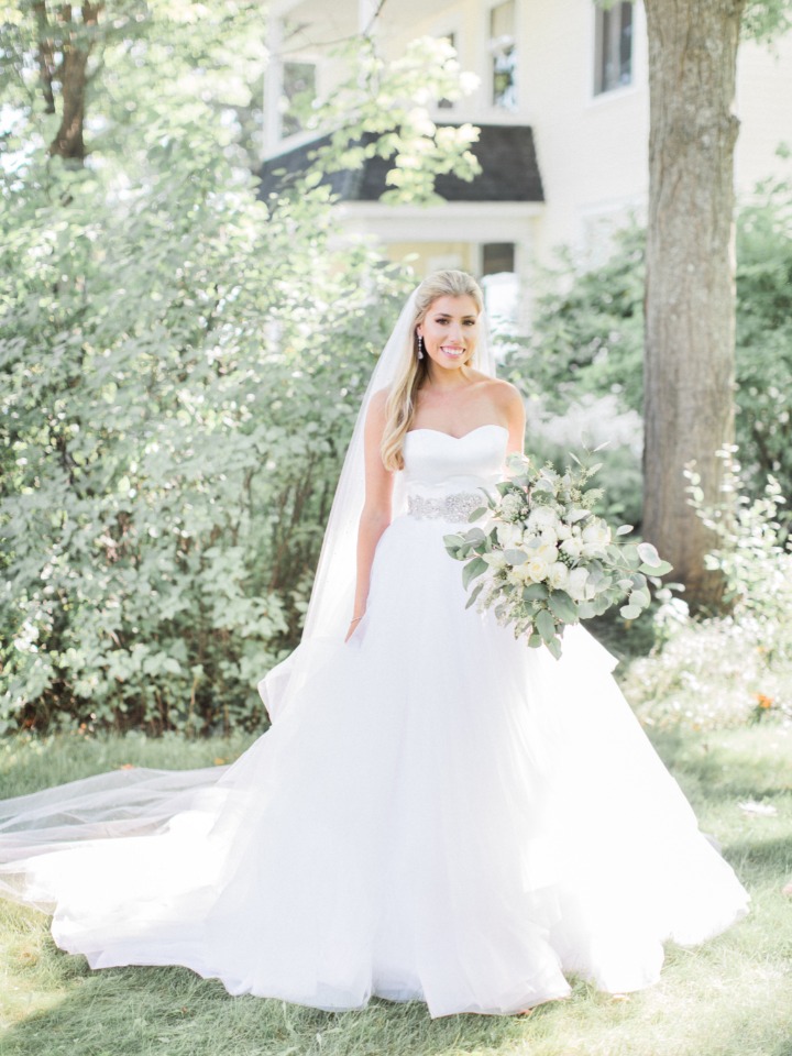 Gorgeous Michigan bride
