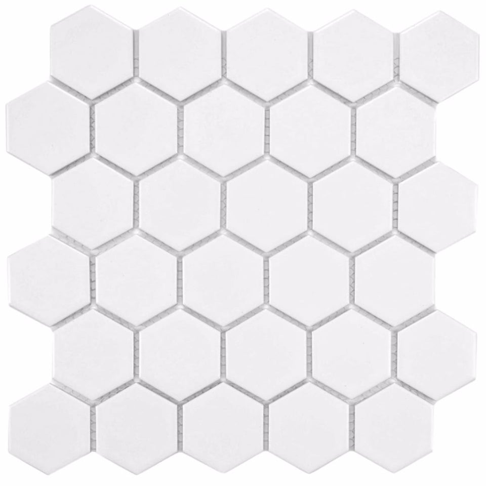 hex tiles from Home Depot