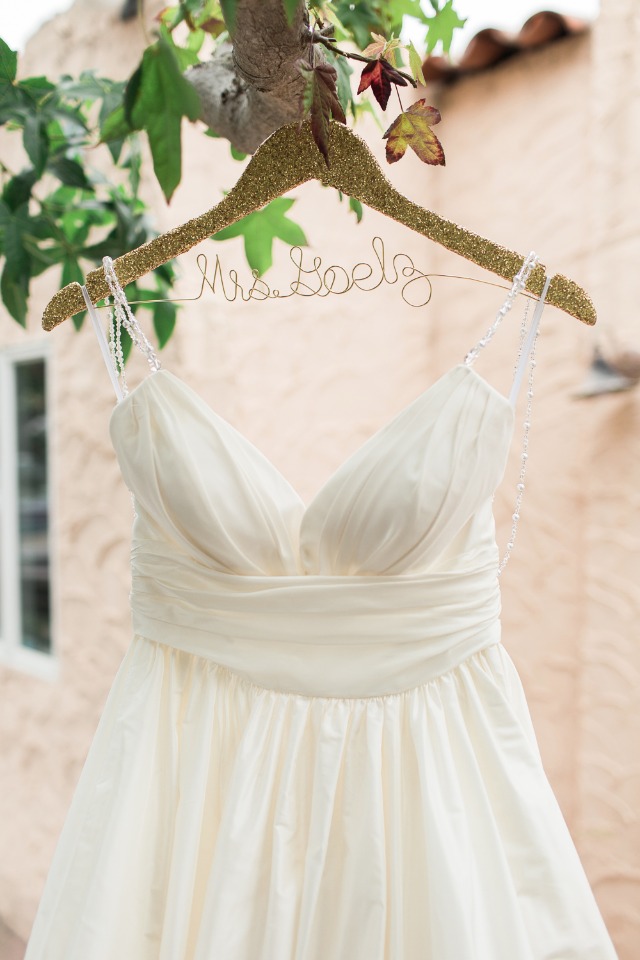 custom wedding hangers