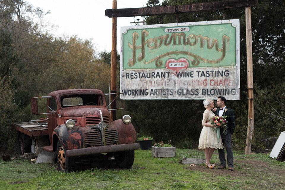 wedding inspiration in Harmony, CA