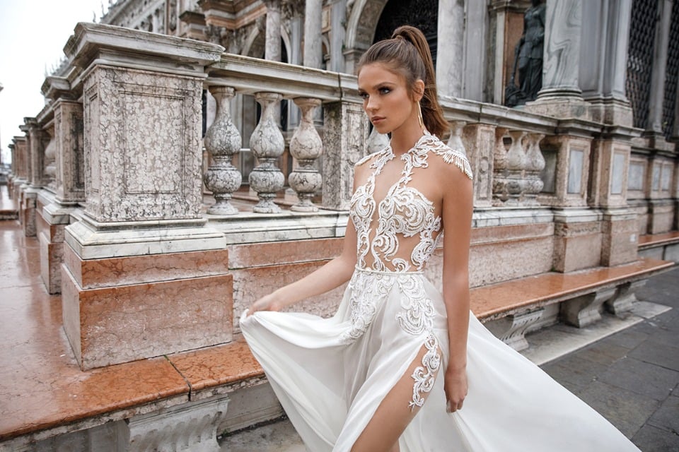 spring 2018 italian wedding dress