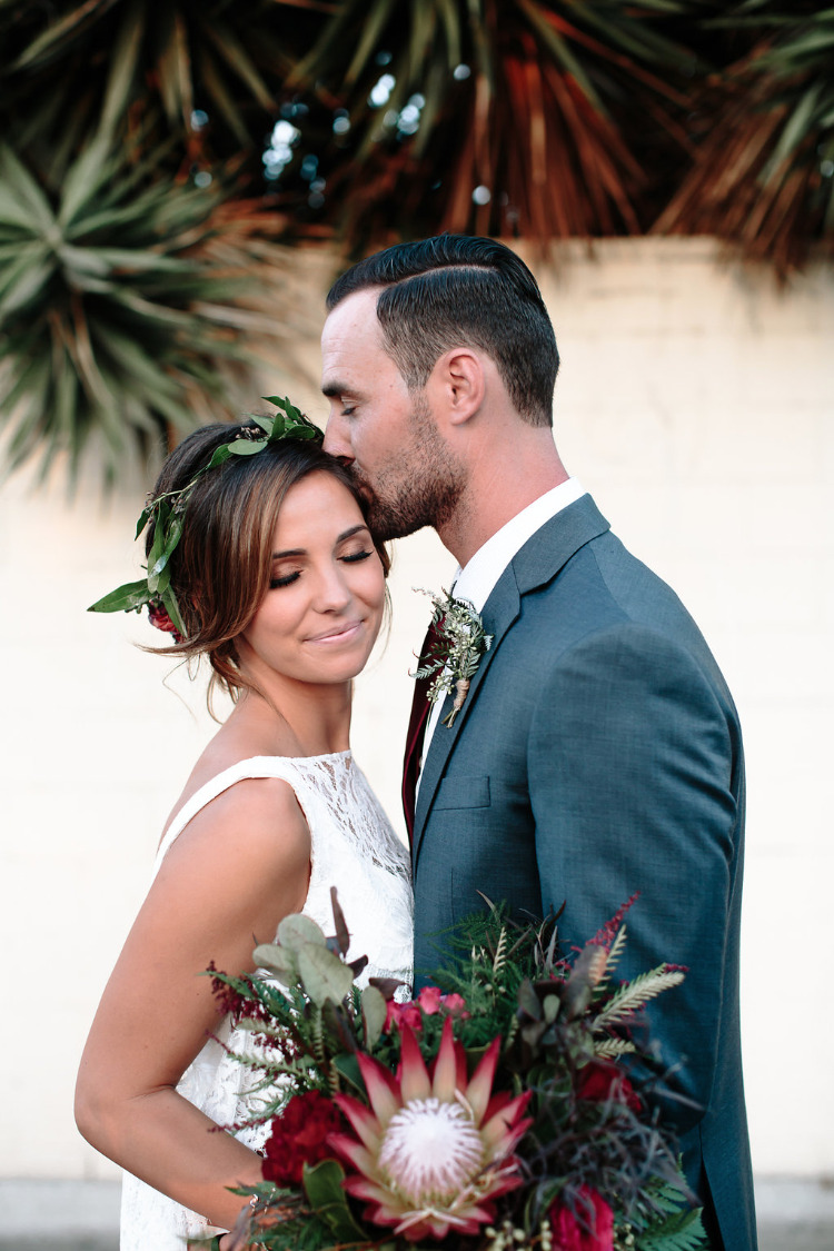 Let The Greenery Do The Talking At Your Boho Romance Wedding