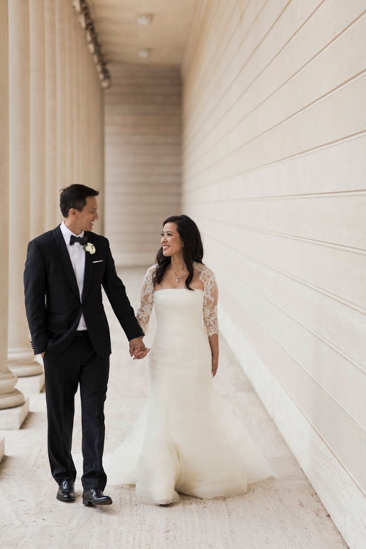 Life Certainly Imitates Art at this Art Museum Wedding in San Fran