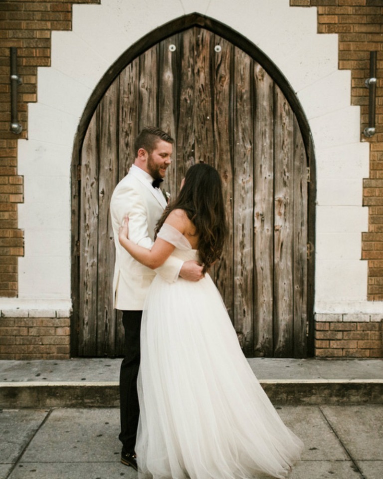 Its a nice day for a white wedding