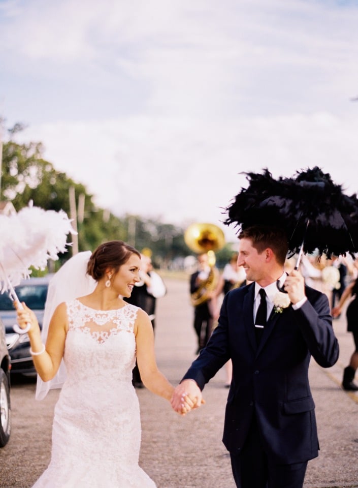 New Orleans wedding march