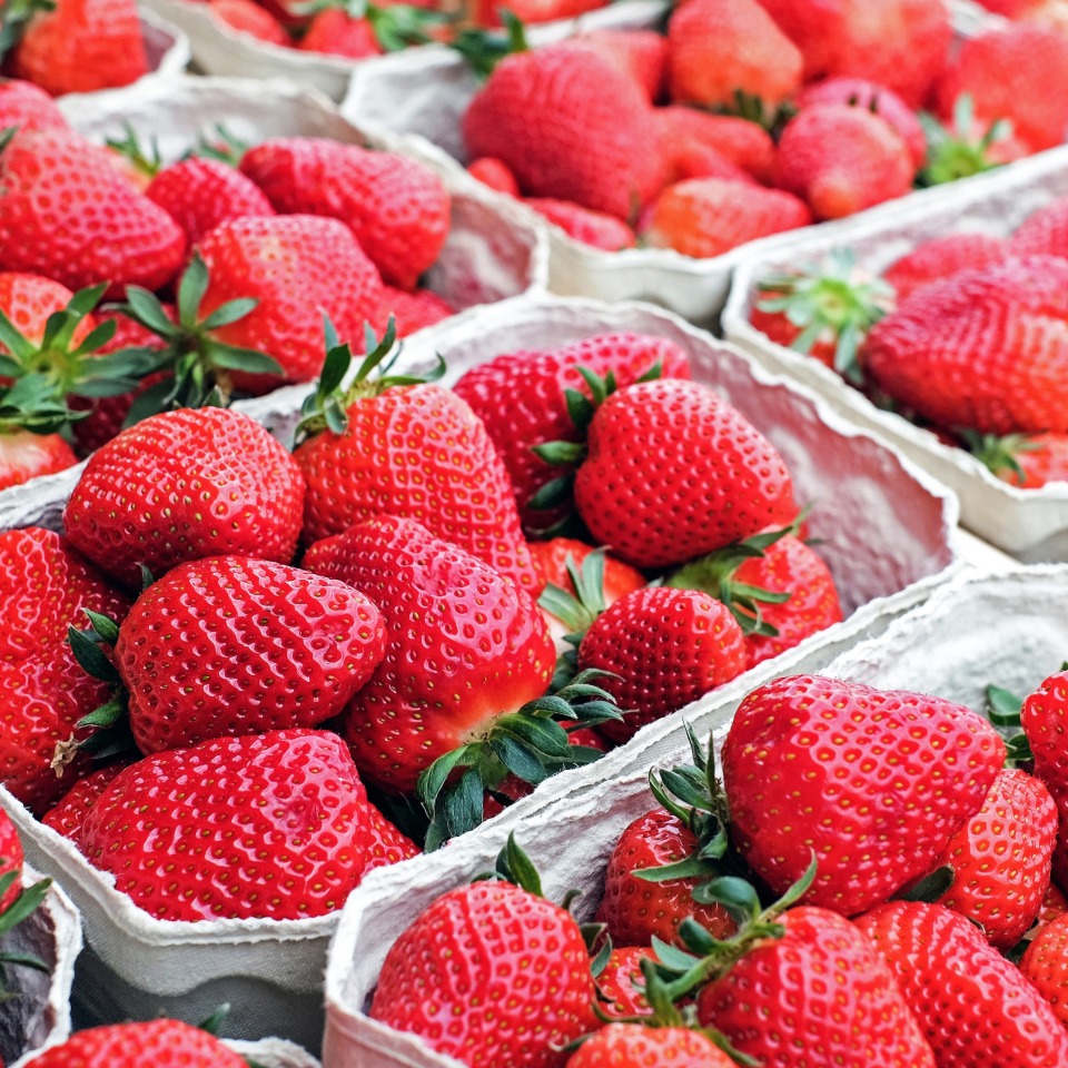 Eat strawberries for whiter teeth