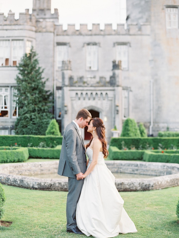 Irish castle wedding