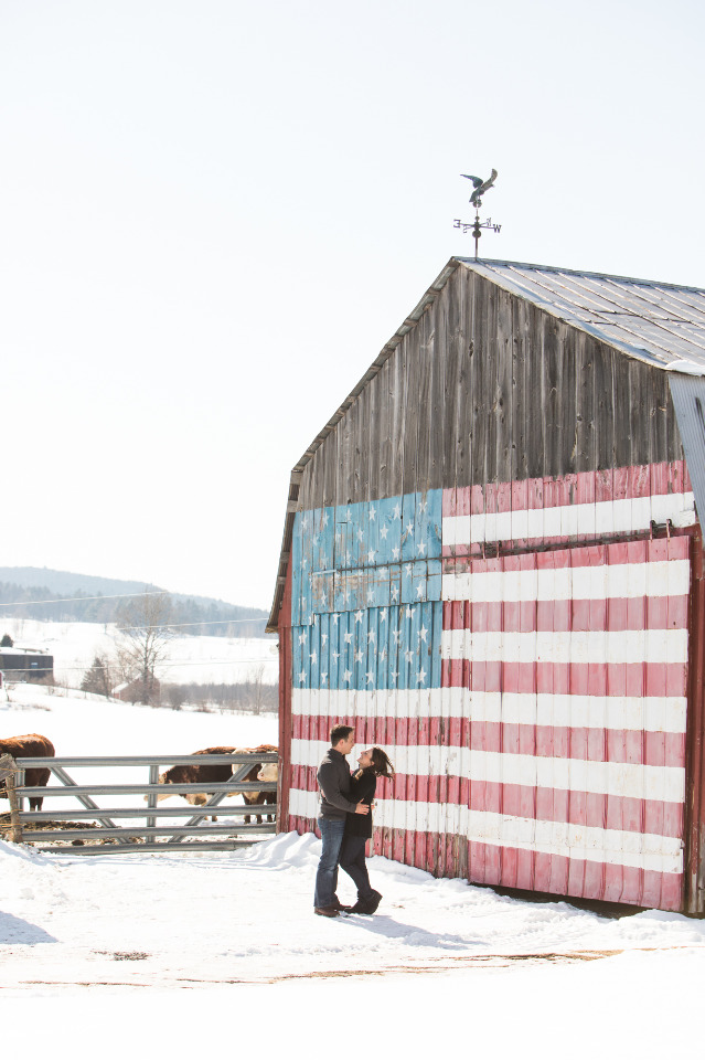 patriotic barn engagement venue