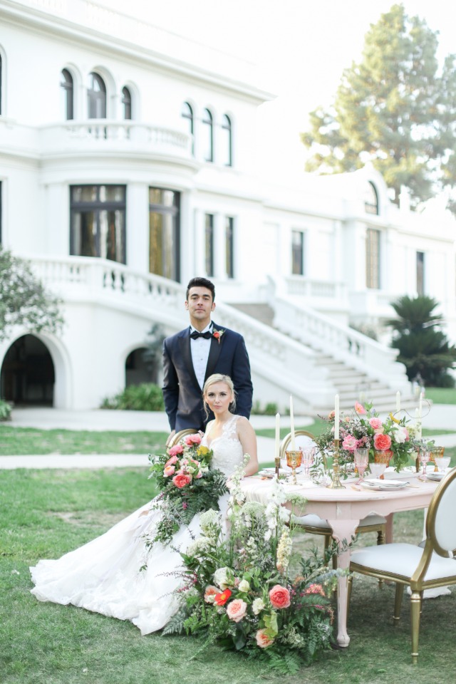 Southern inspired wedding inspo in California