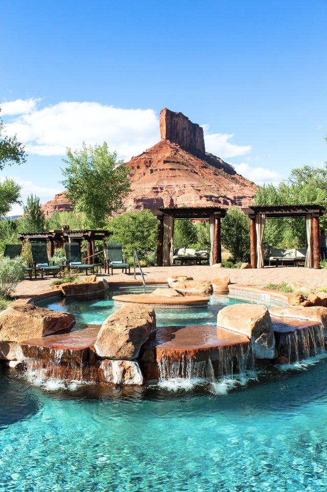 Pool at Gateway Resort in Colorado