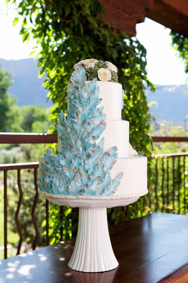 Gorgeous cake at Gateway Canyons Resort