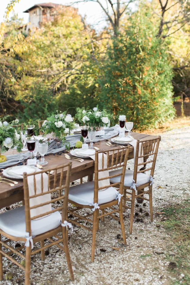 natural and elegant outdoor wedding reception ideas