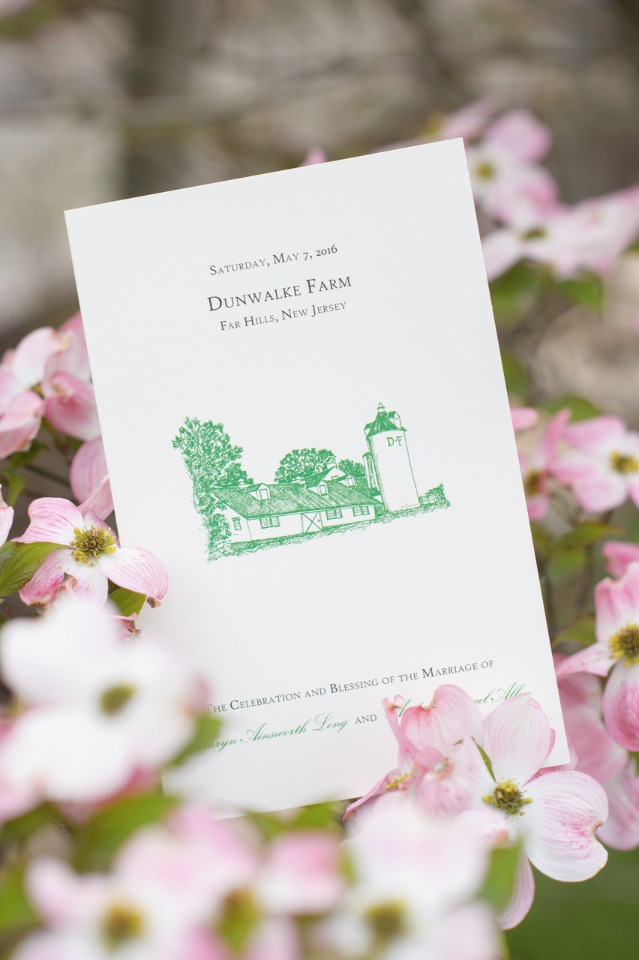Classic and timeless wedding invites from Pickett's Press. Loving this illustrated farm invitation from
