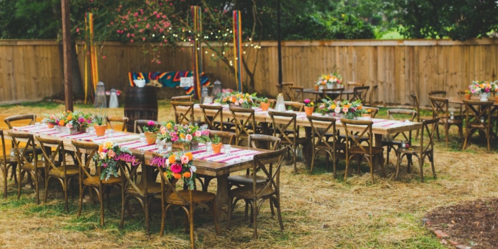 Let's Taco 'Bout Getting Married, Backyard Engagement Fiesta