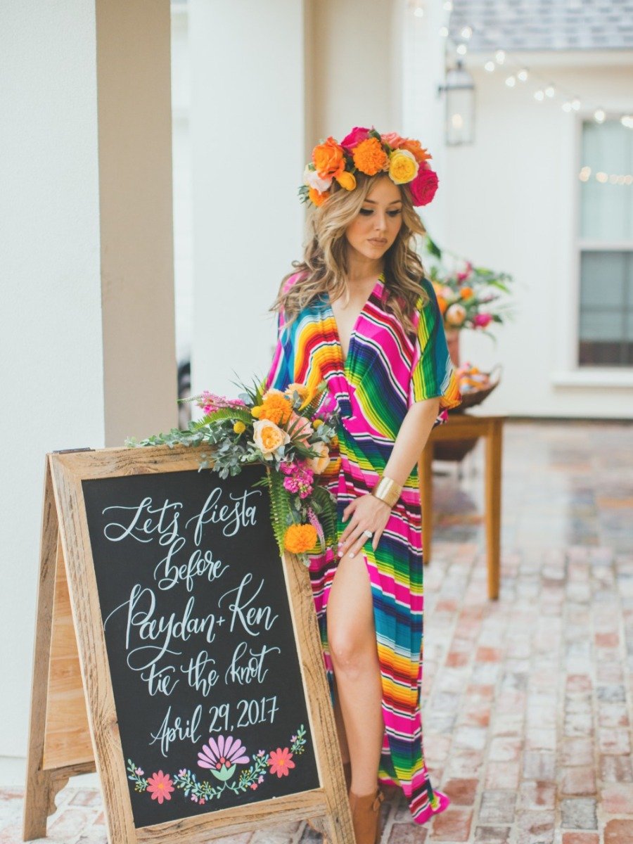 Let's Taco 'Bout Getting Married, Backyard Engagement Fiesta