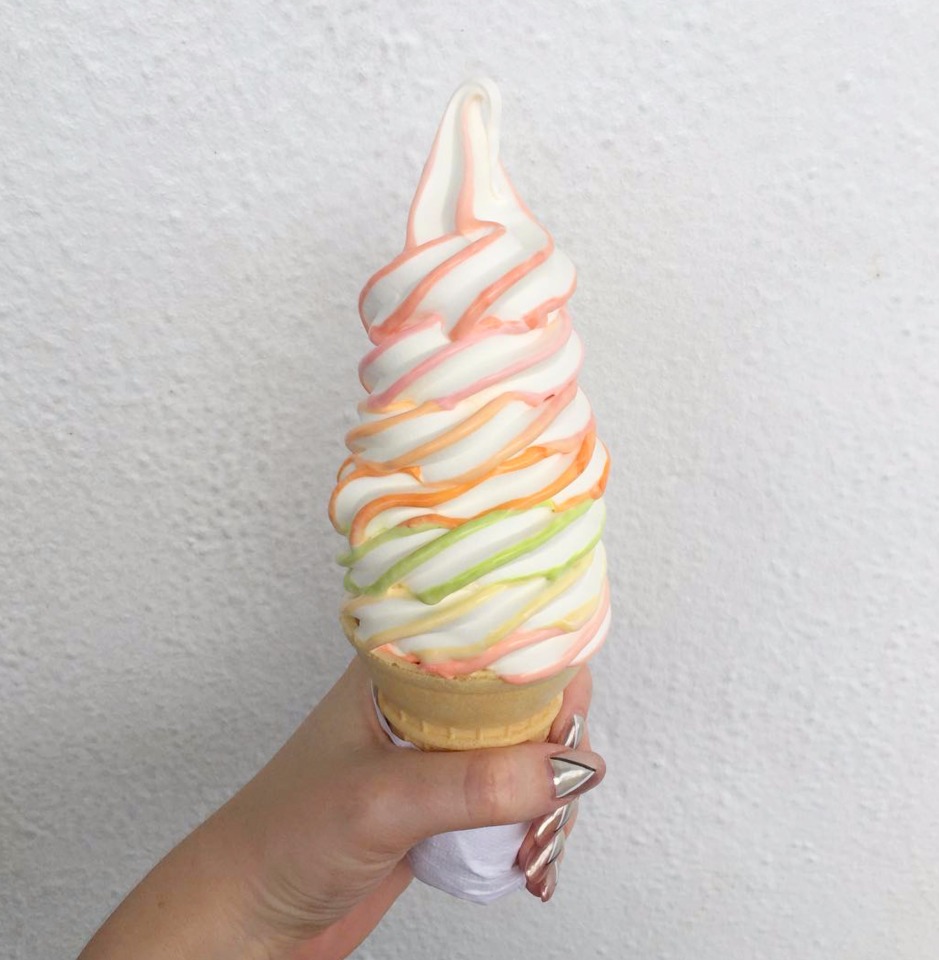 watercolor ice cream cone