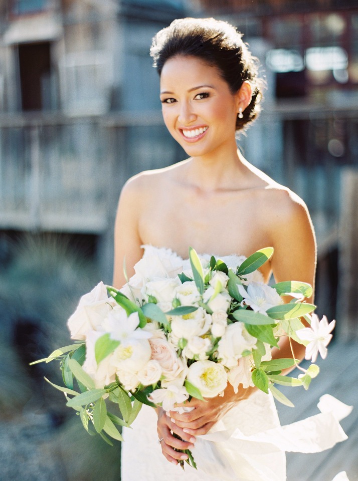 Classic wedding makeup perfect for spring and summer.