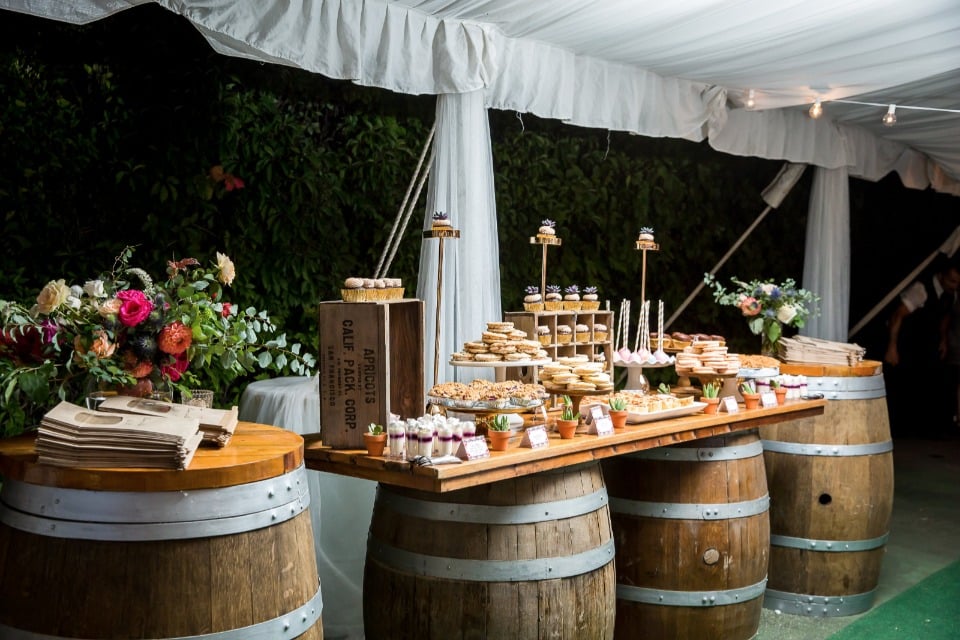 sweet tooth wedding table