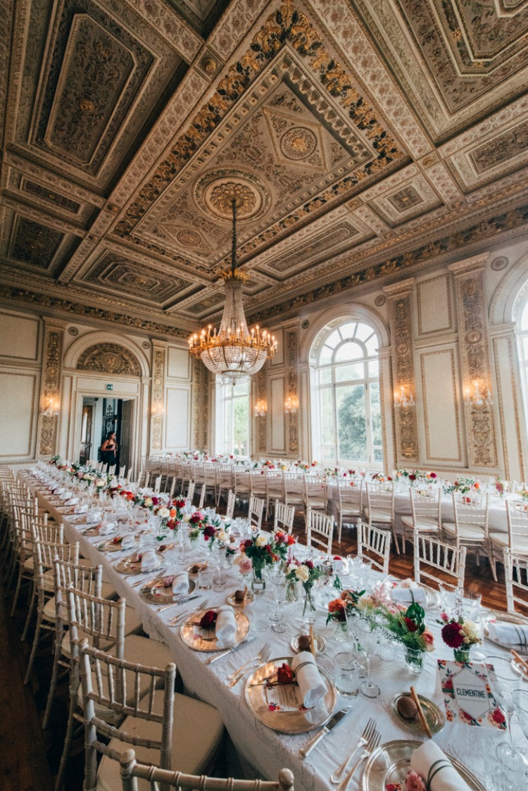 Wild Bohemian Indoor Garden Wedding in Rome