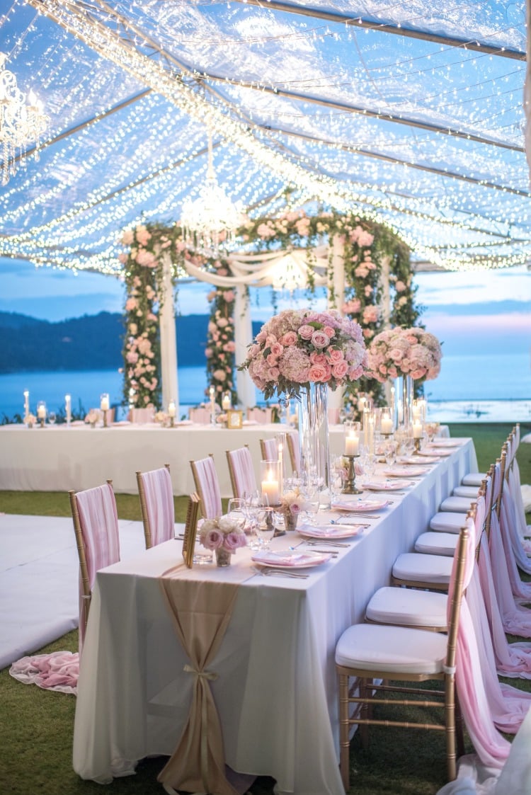 You'll Want to Thai the Knot in Thailand After This Blush Wedding