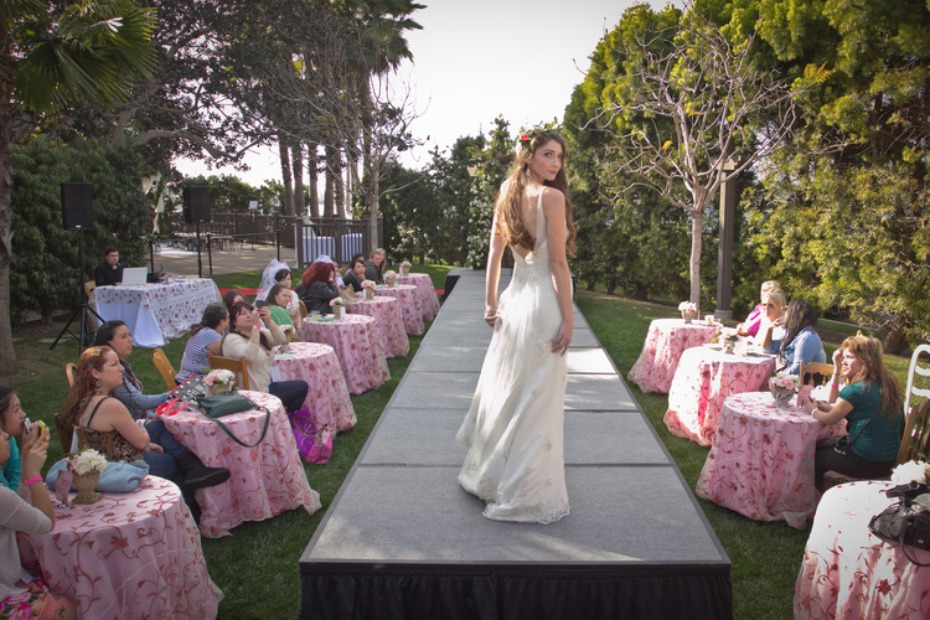 fashion show at the San Diego Wedding Party Expo
