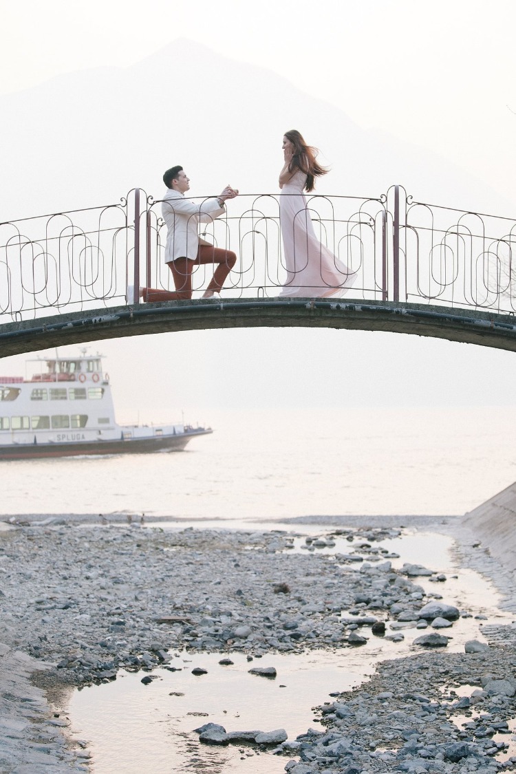 A Surprise Engagement in Italy That's a Real Life Fairytale